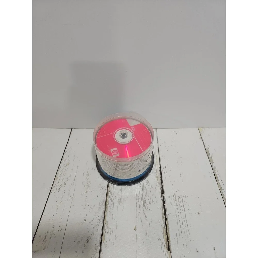 New, HP invent, HP DVD-R, 16X 4.7 GB, 120 min, 50 pack. Sealed.